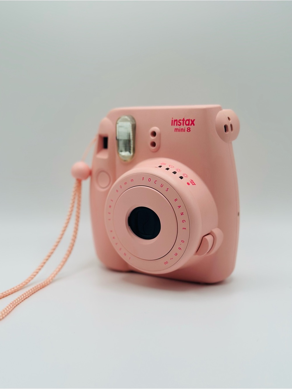Fujifilm Instax Mini 8 Instant Film Camera - Pink, Film Tested and Working